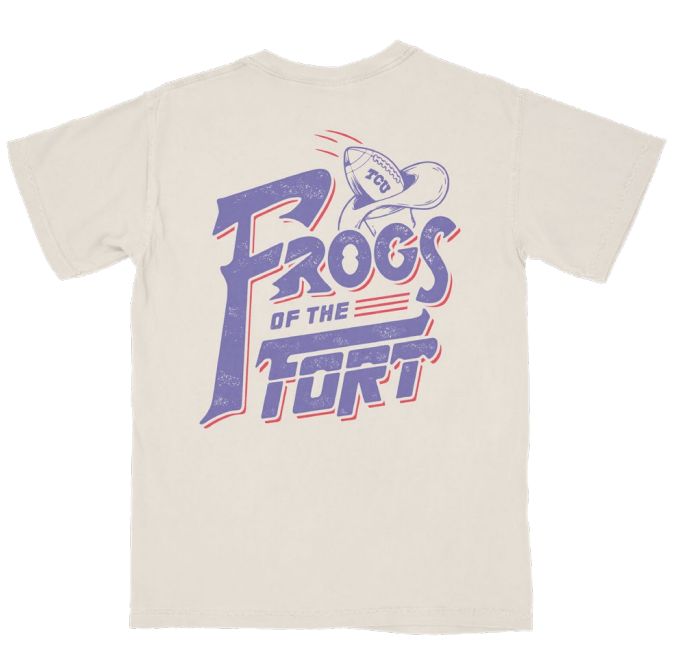 TCU Frogs Of The Fort Tee