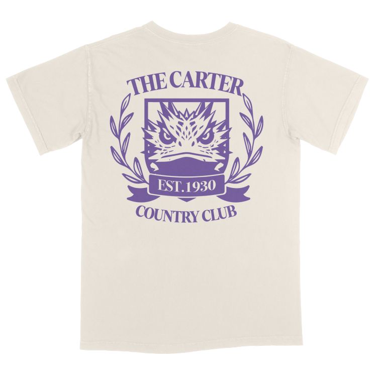 TCU The Carter Country Club Tee