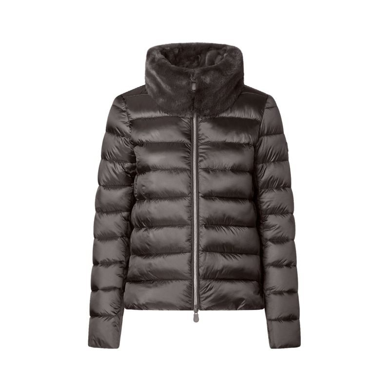 Mei Puffer Jacket Brown Black