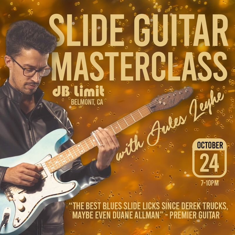 Slide Guitar Workshop with Jules Leyhe