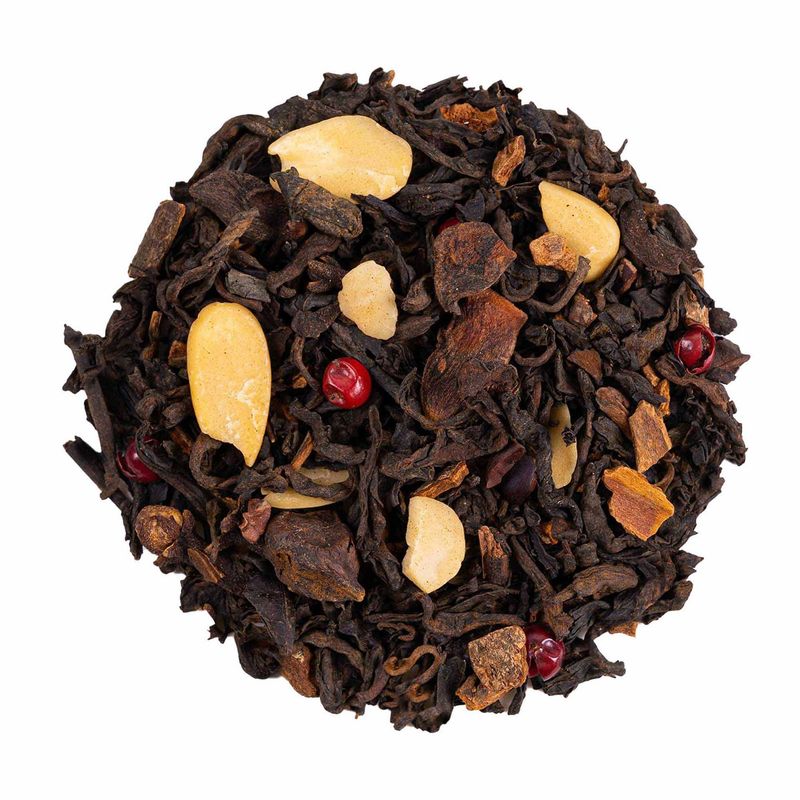Pu Erh Tee Weihnachtskuchen