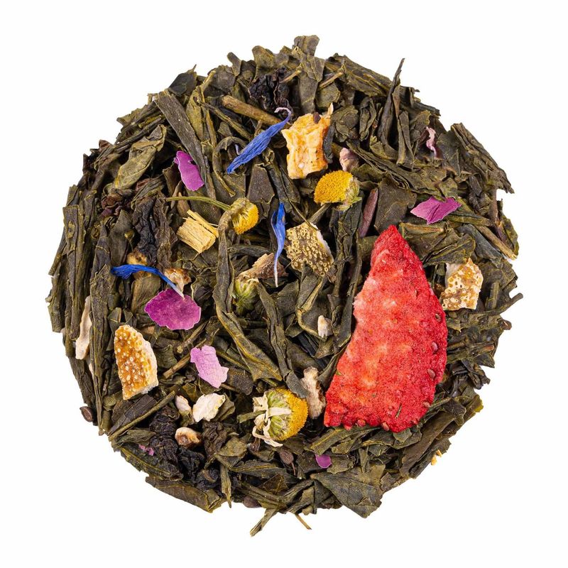 Grüner Tee Strawberry Blush