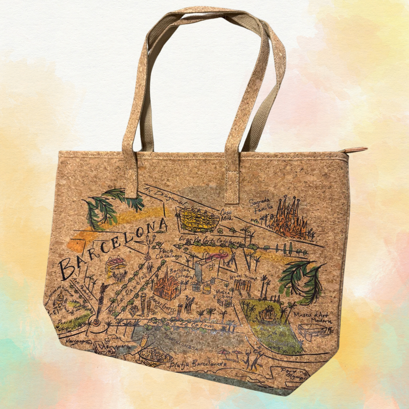 Bolso Barcelona corcho mod-2