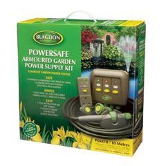 Blagdon Powersafe Armoured Garden Power Supply Kit