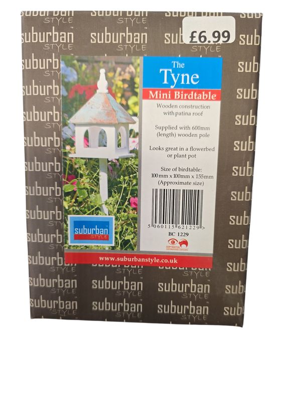 The Tyne Mini Bird Table