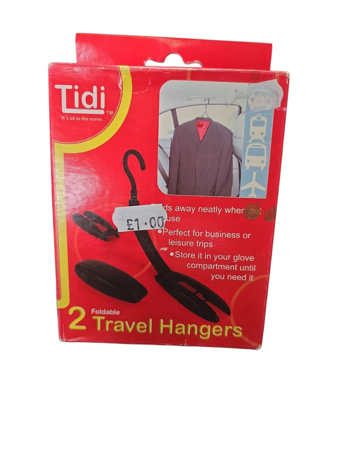 Tidi Travel Hangers 2Pk