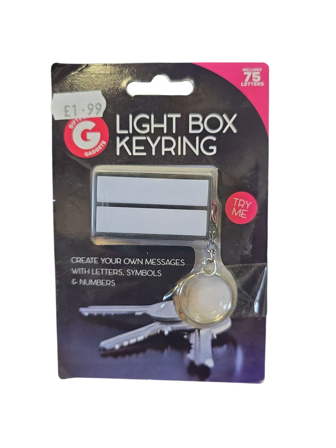 Light Box Keyring