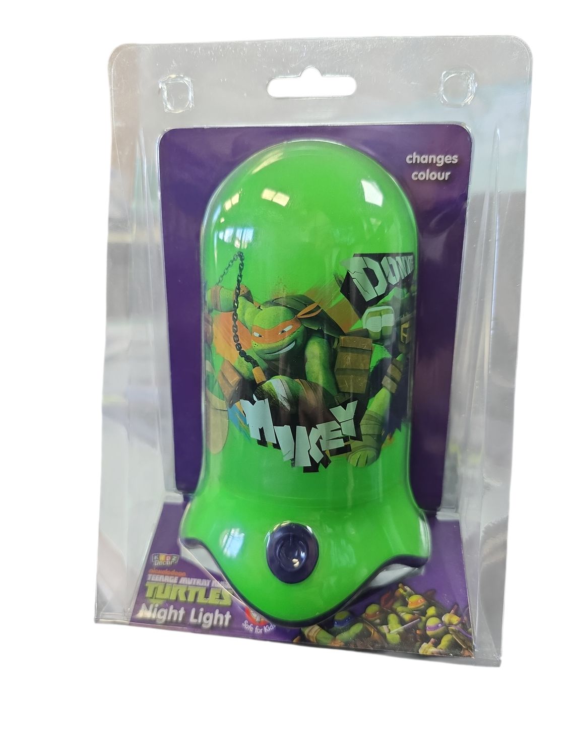Kidz Decor Teenage Mutant Ninja Turtle Night Light