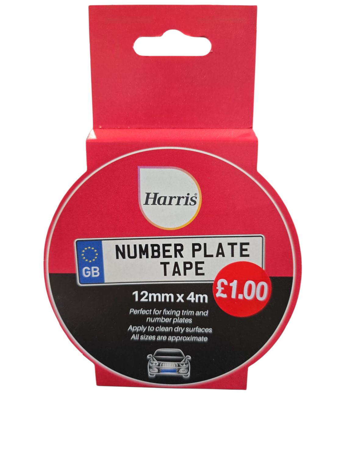 Harris Number Plate Tape