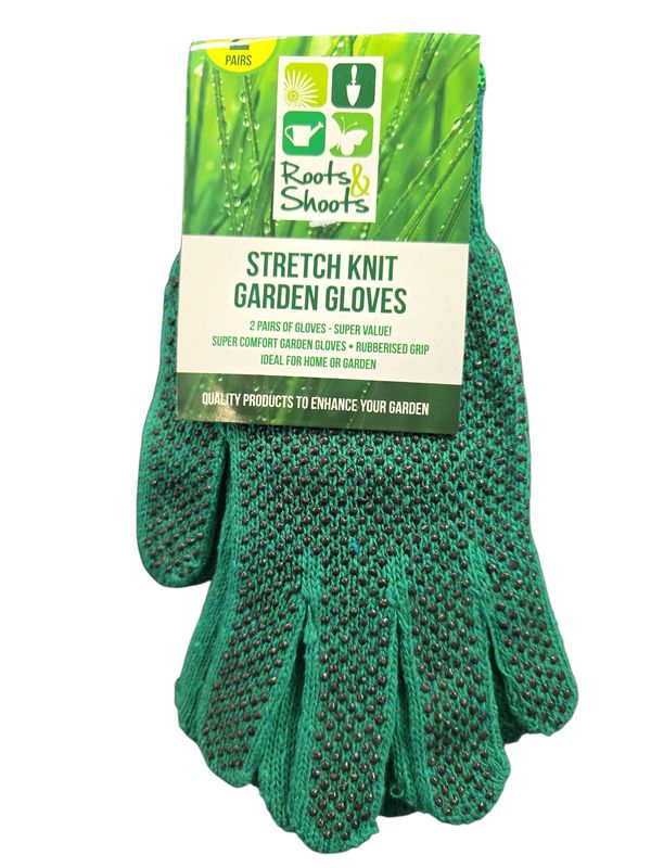 Roots&Shoots Strech Knit Garden Gloves