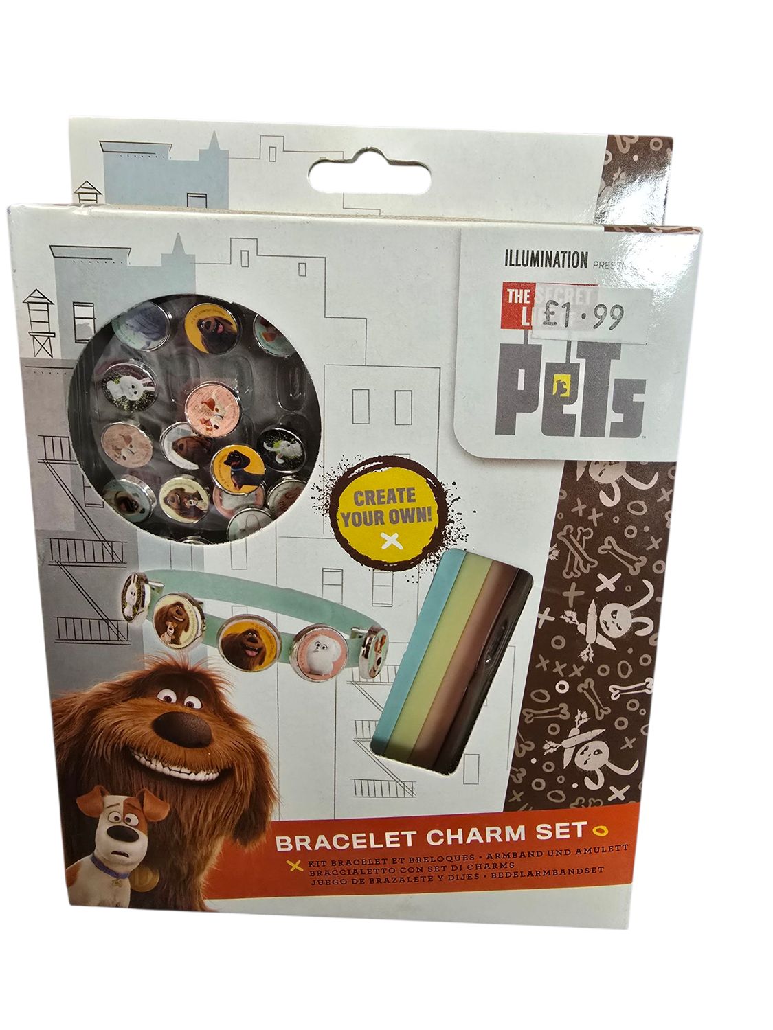 The Secret Life Of Pets Bracelet Charm Set