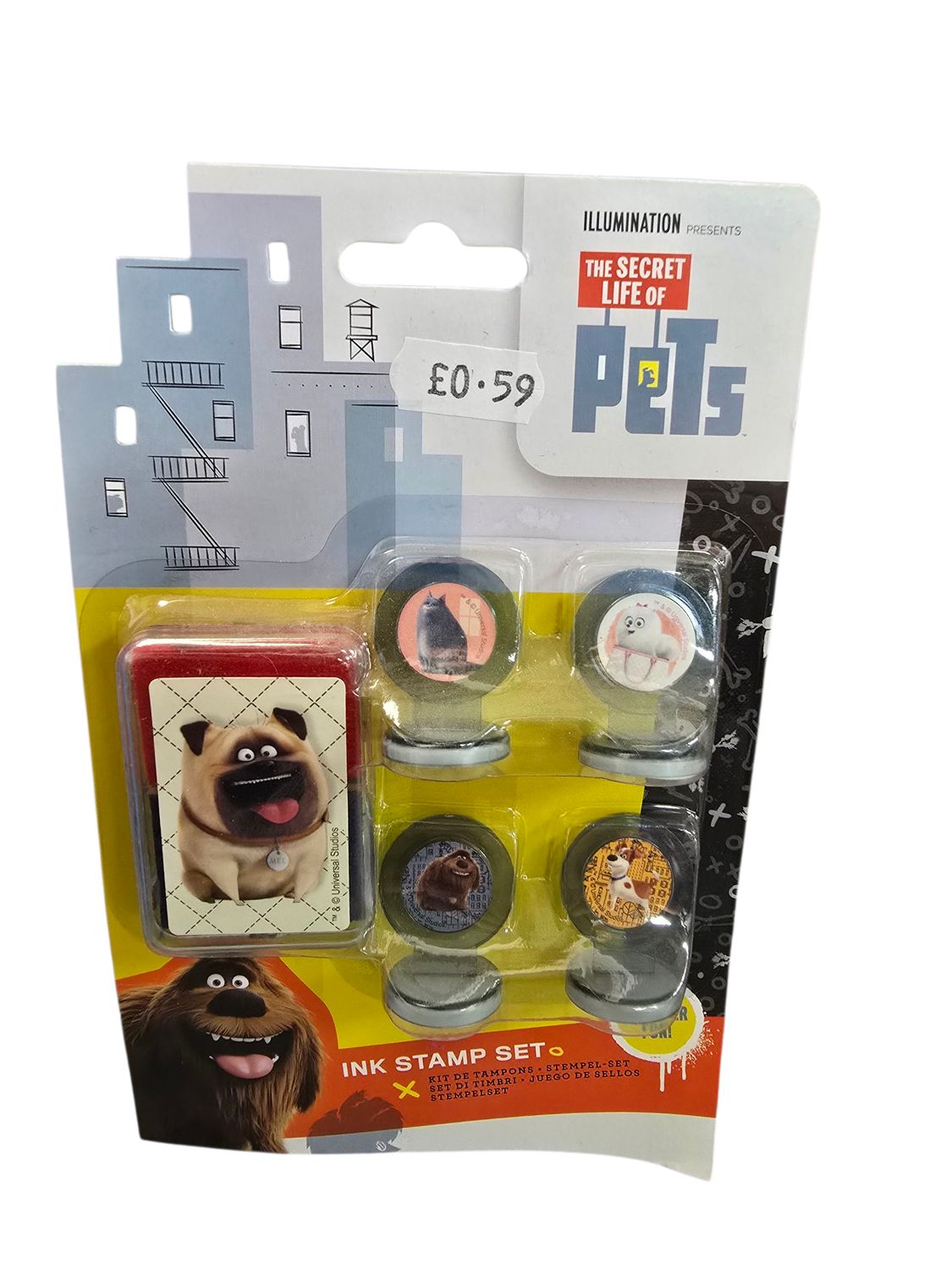 The Secret Life Of Pets Ink Stamp Set