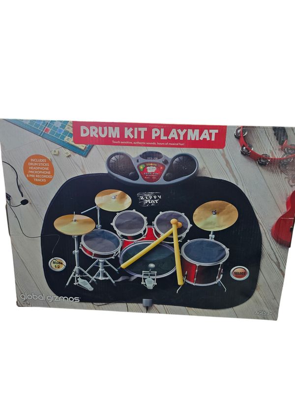 Global Gizmos Drum Kit Playmat