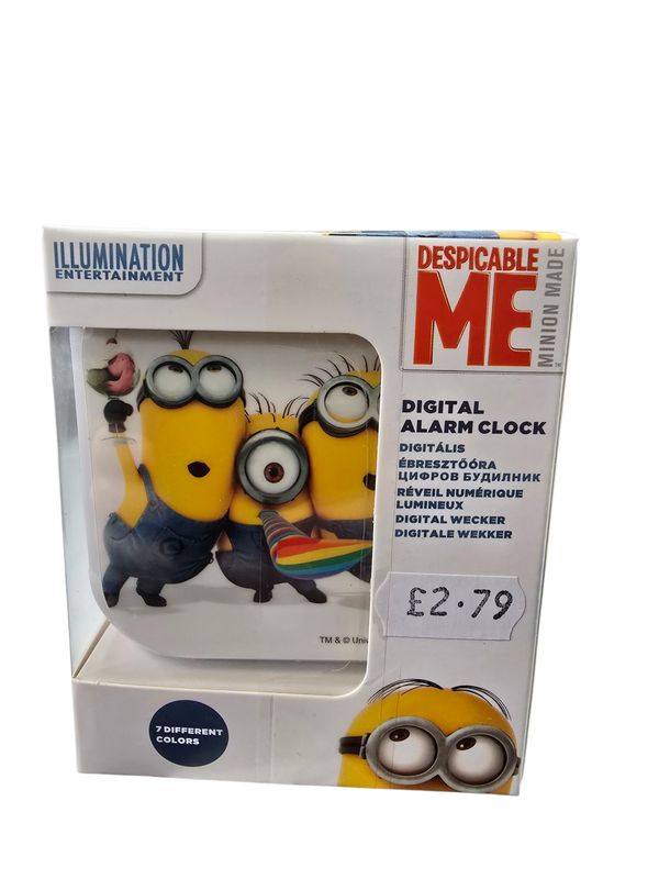 Minion Digital Alarm Clock