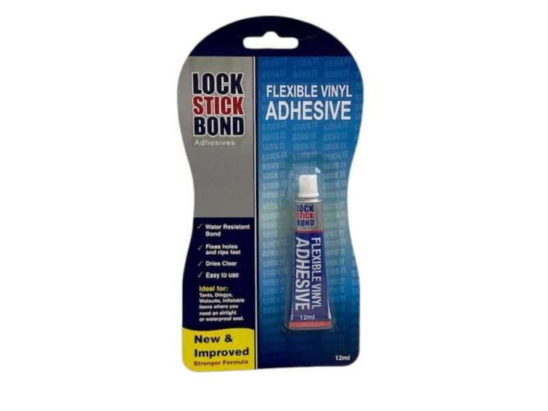 Lock Stick Bond Flexible Vinyl Adhesive