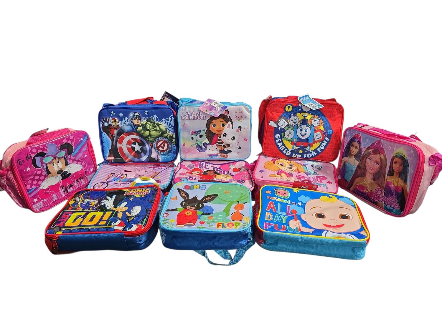 Children's Novelty Insulated Lunch bags