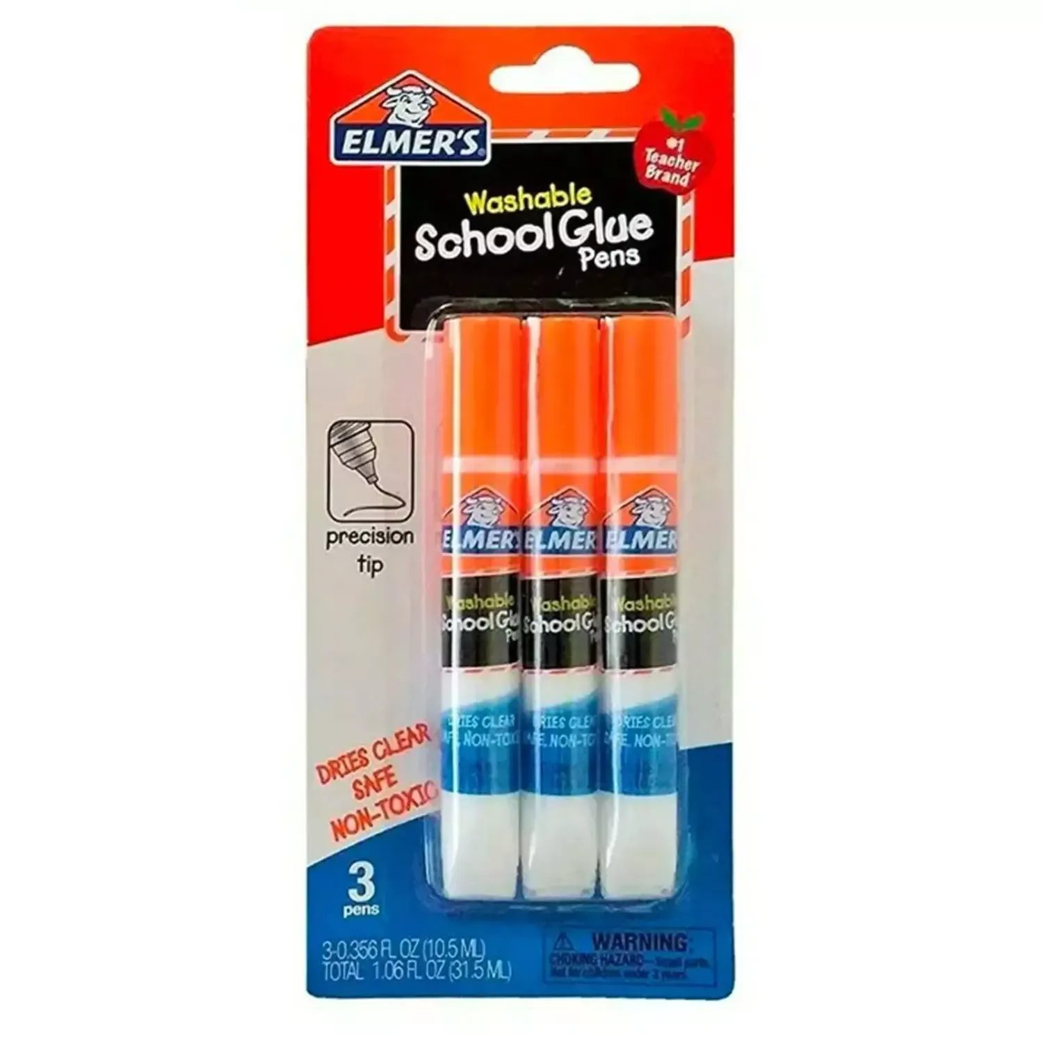 Elmers Washable School Glue Pens