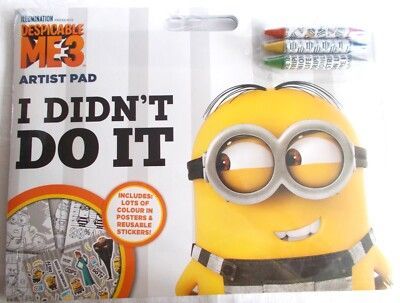 Despicable Me Artist Pad