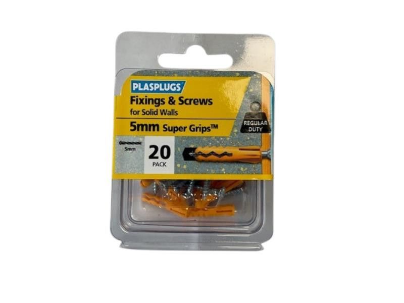 Plasplug Fixing & Screws