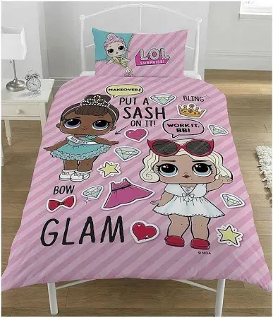 LOL Single Duvet Set With Pillowcase
