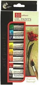 Oil Paints 10 Colours