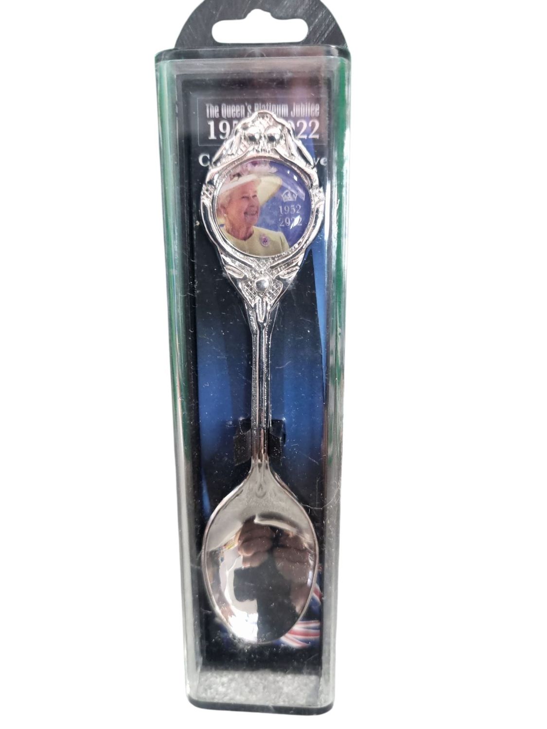 Queen Platinum Jubilee memorabilia 2022 Collectable Stainless Steel Spoon