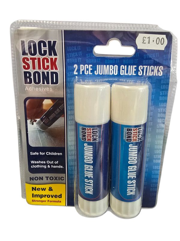 Lock Stick Bond 2 Jumbo Glue Sticks
