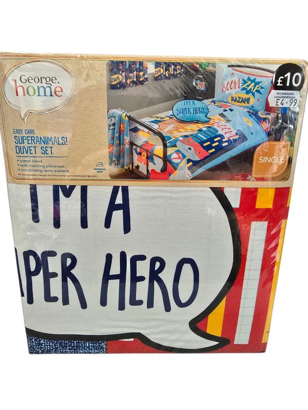 SuperAnimal Duvet Set Single