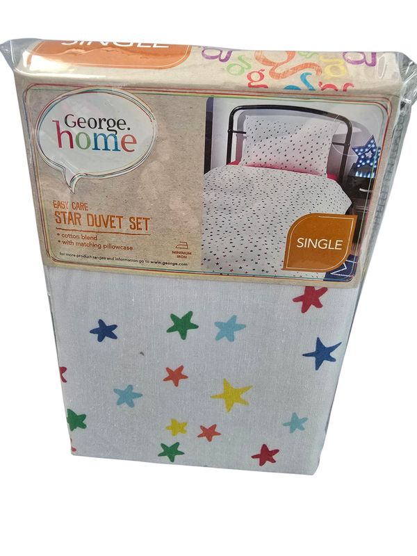 Stars Duvet Set Single
