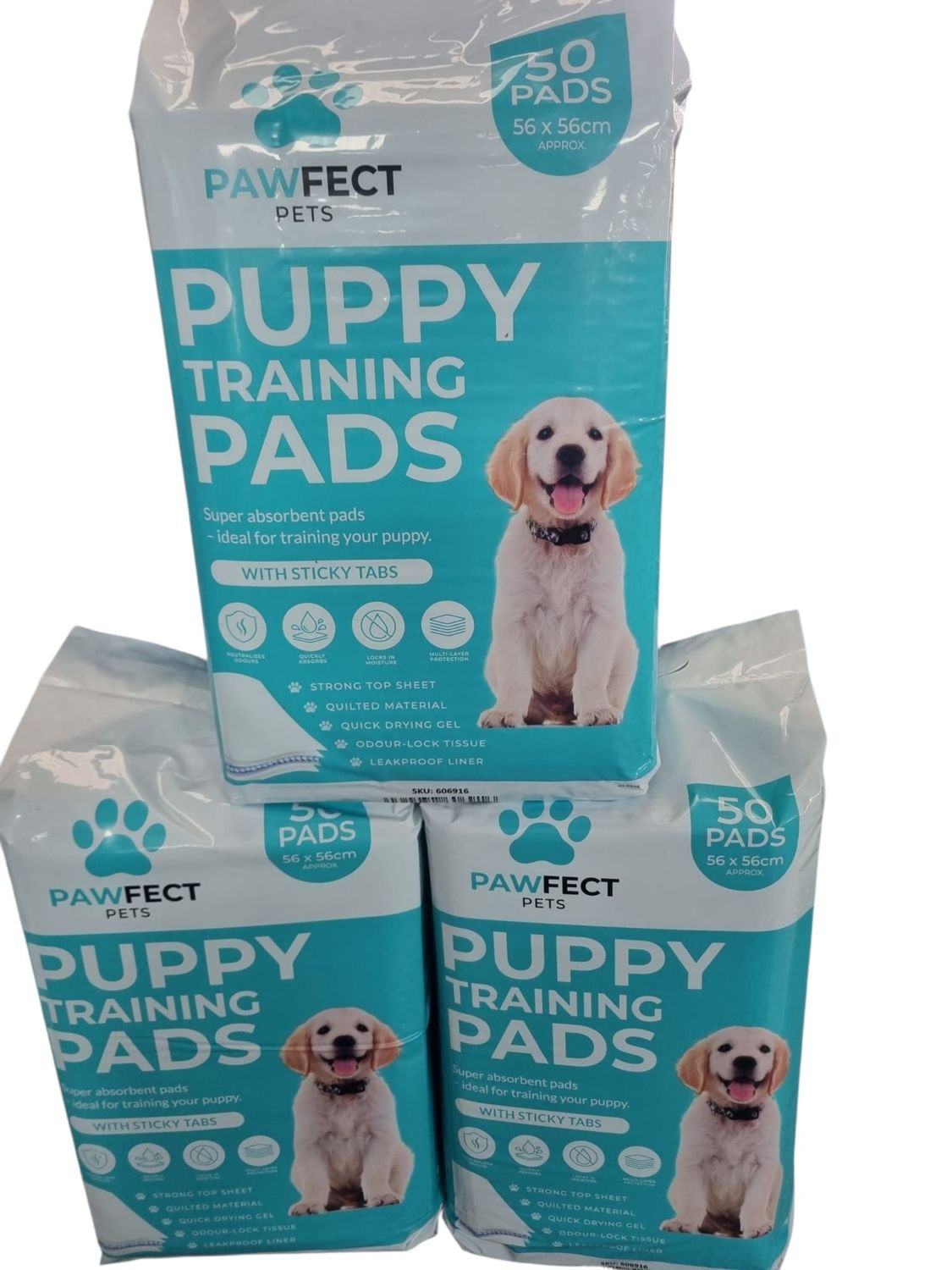 Pawfect Puppy Pads 50pk