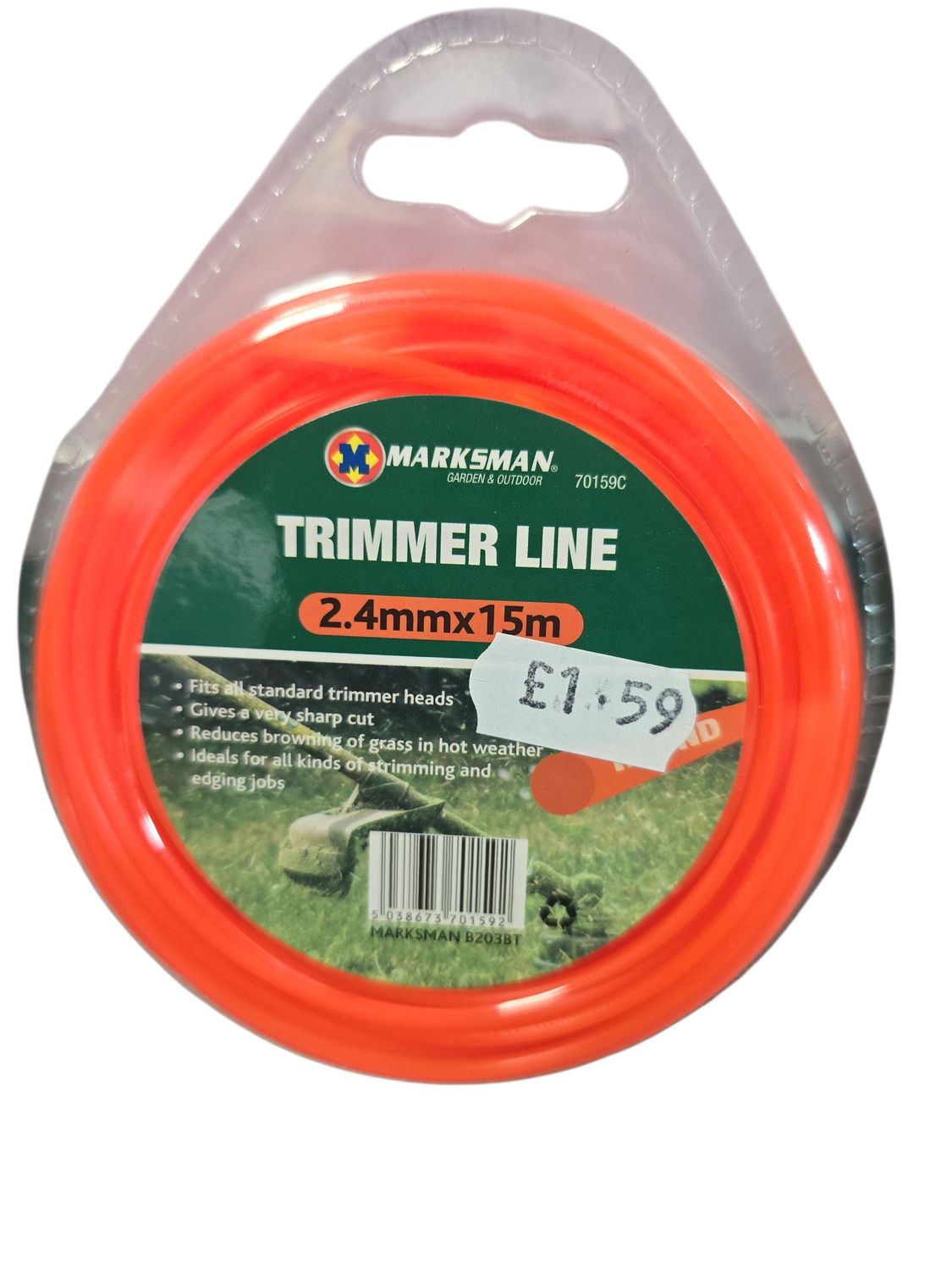Marksman Trimmer Line 2.4mm x 15m