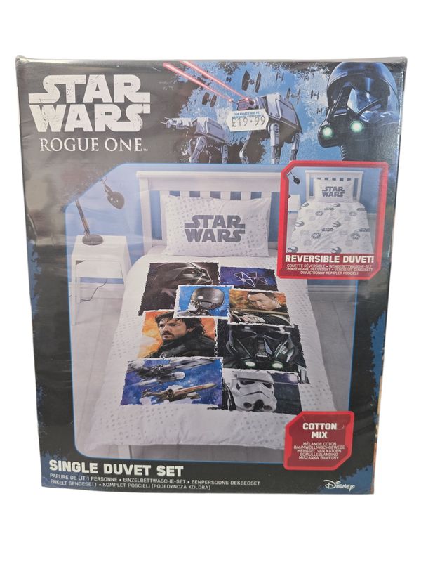 Star Wars Rouge One Single Duvet Set