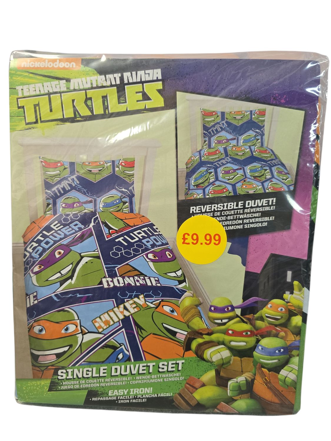 Teenage Mutant Ninja Turtle Single Duvet Set