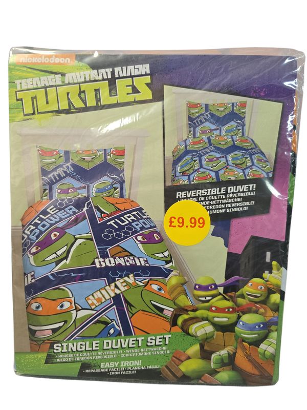 Teenage Mutant Ninja Turtle Single Duvet Set