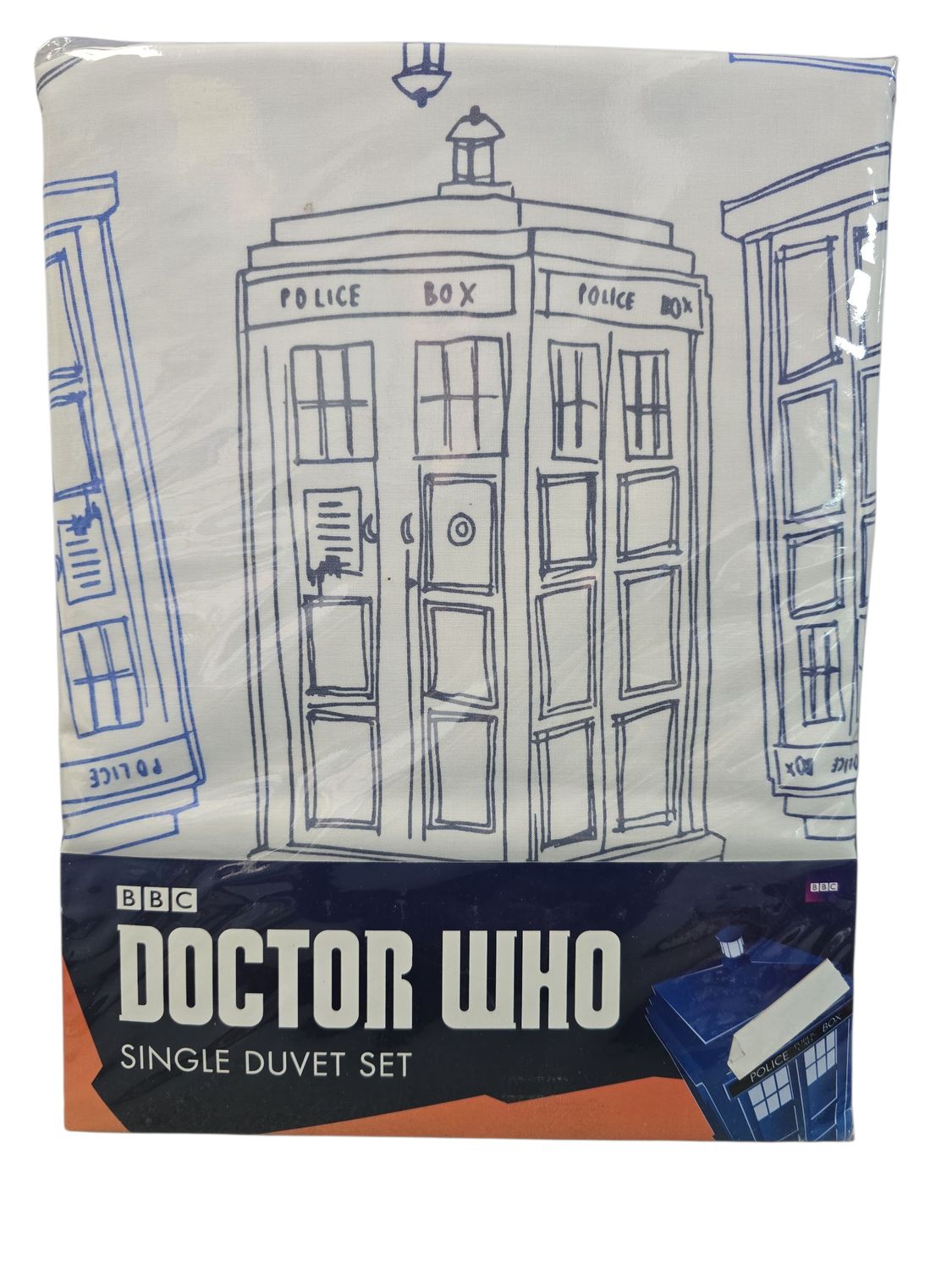 Dr Who Single Duvet Set