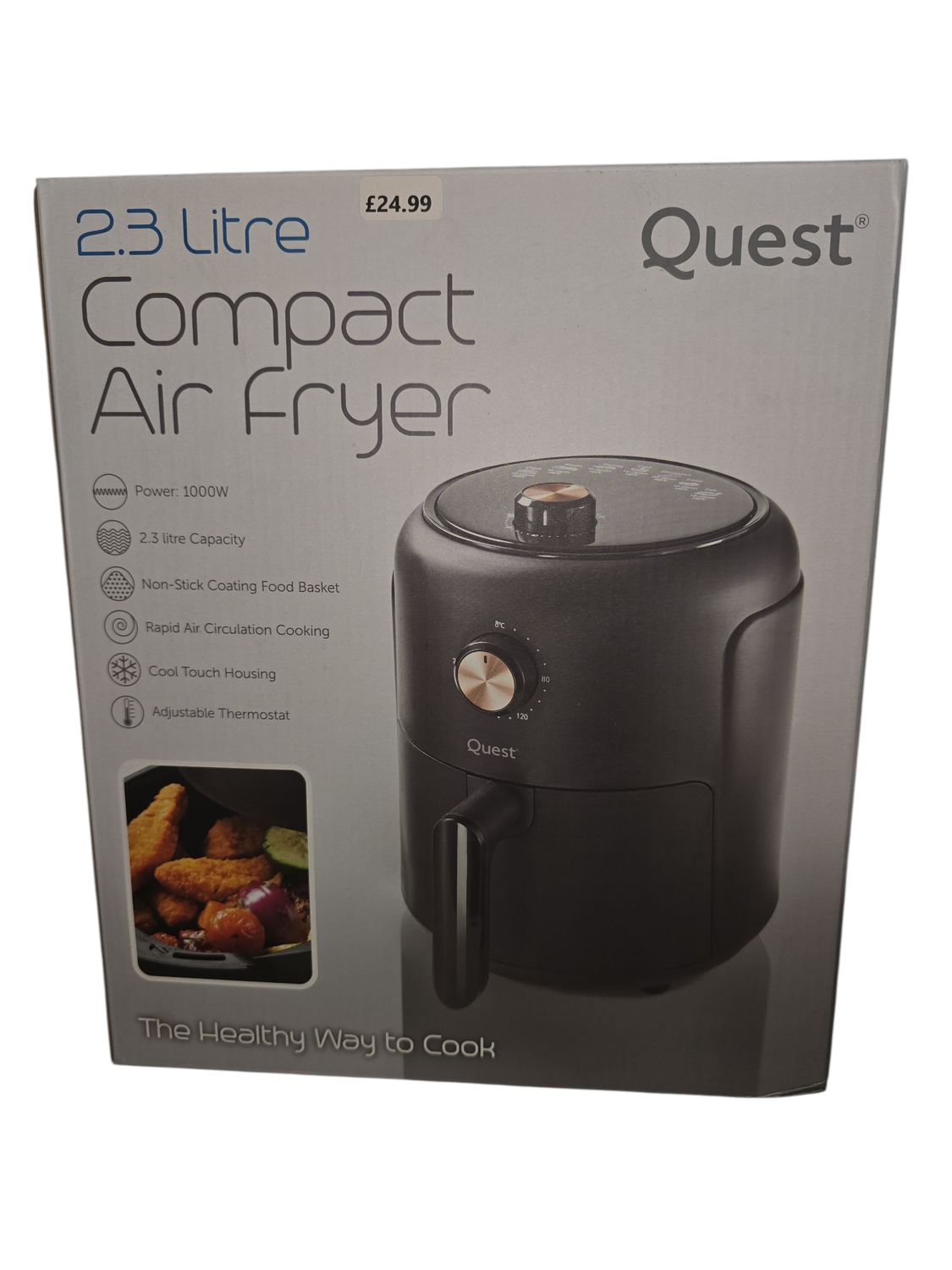 Quest 2.3L Compact Airy Fryer