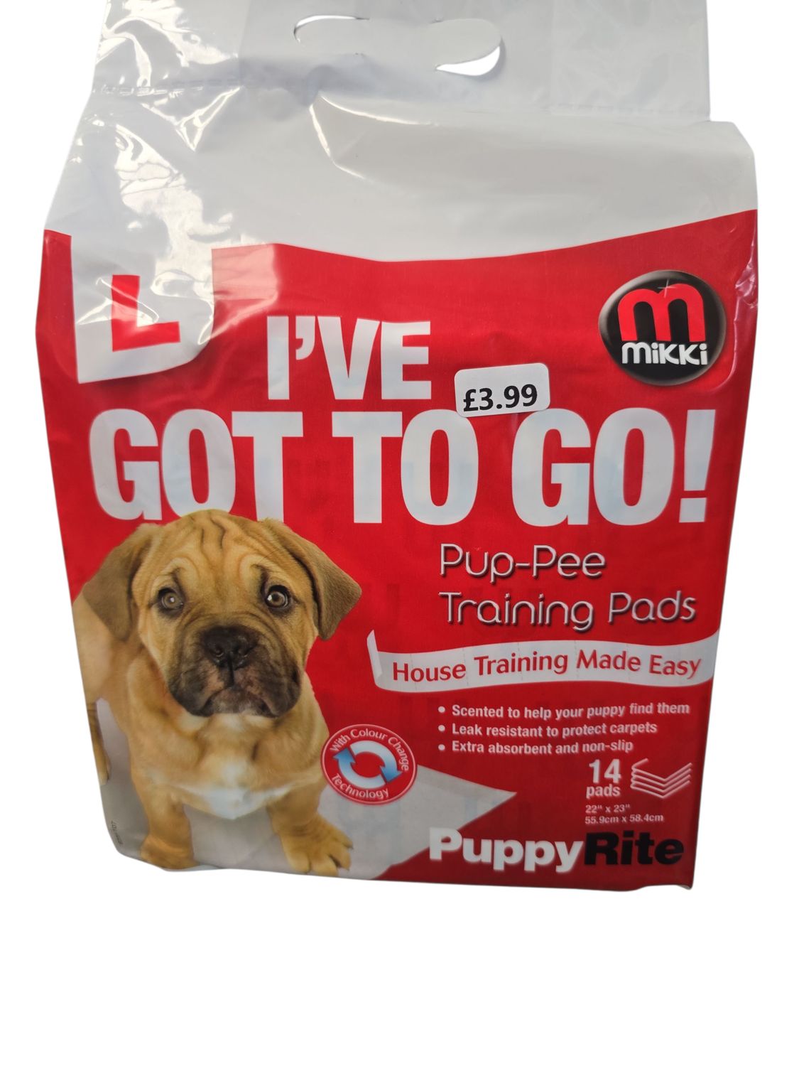Mikki Pup-Pee Training Pads 14pk