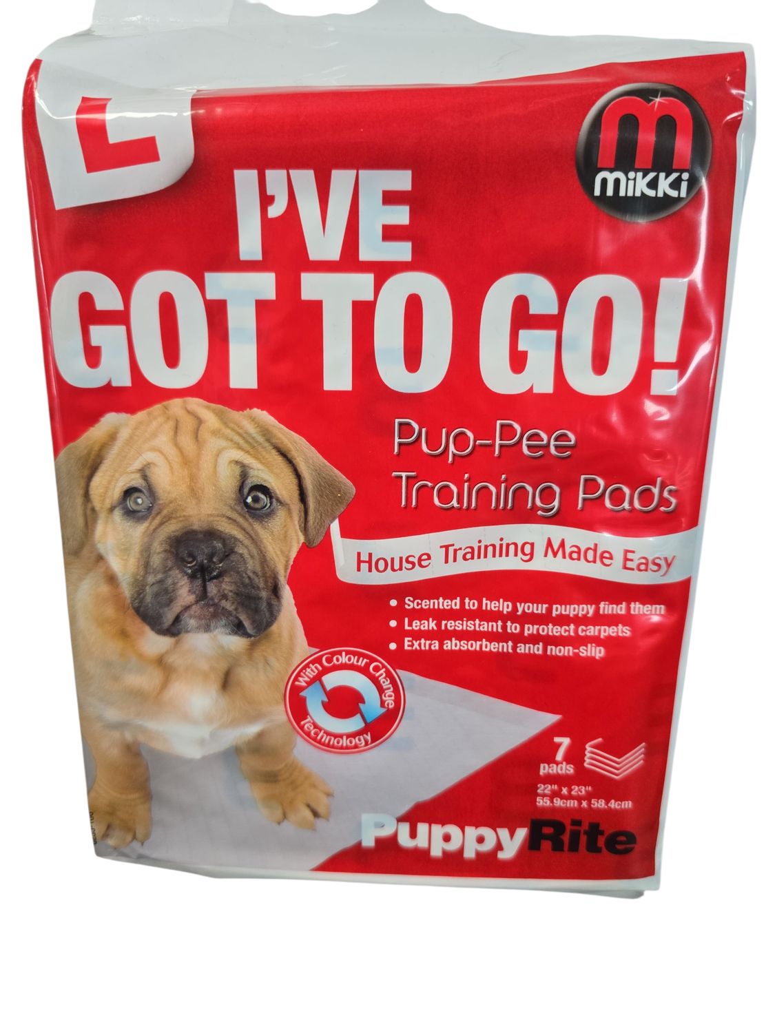 Mikki Pup-Pee Training Pads 7pk