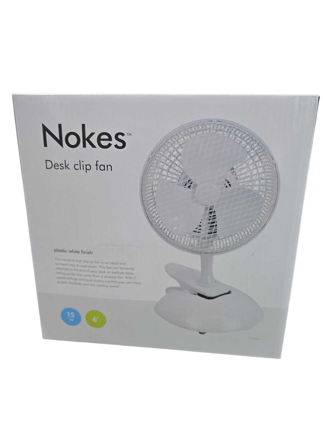 Nokes Desk Clip Fan