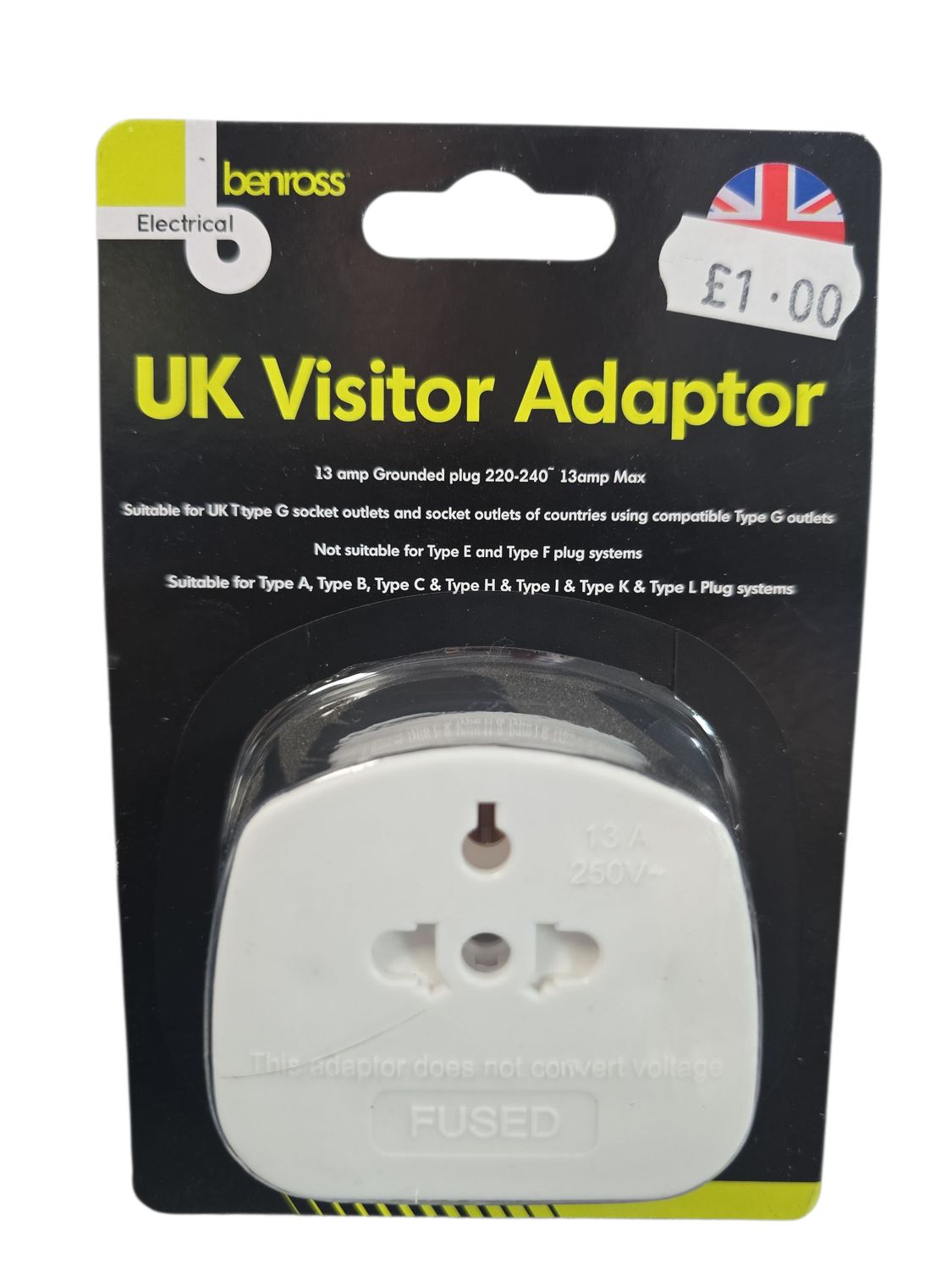 Benross UK Visitor Adaptor