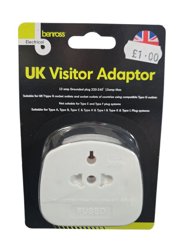 Benross UK Visitor Adaptor