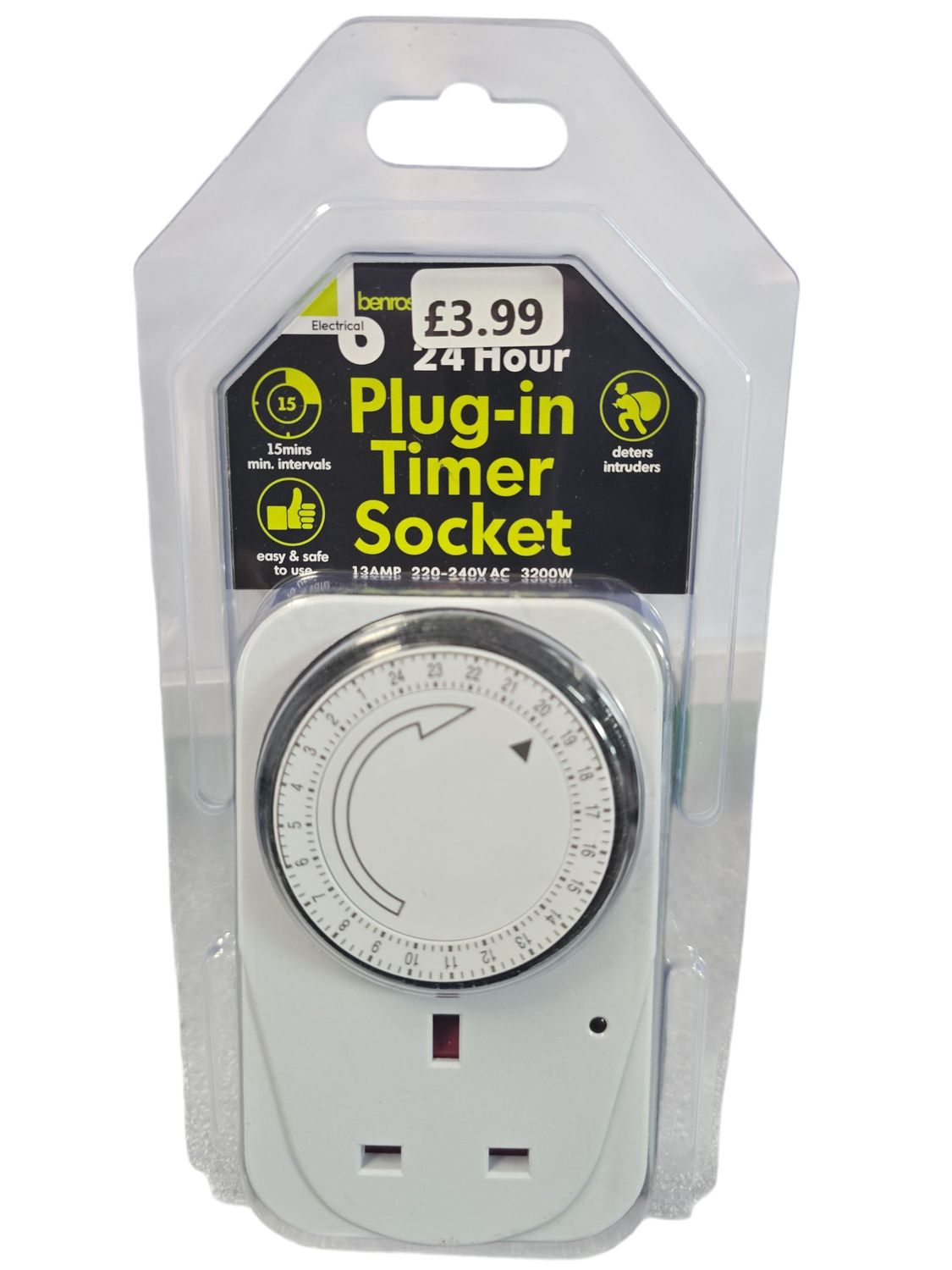 Benross Plug-in-Timer Socket