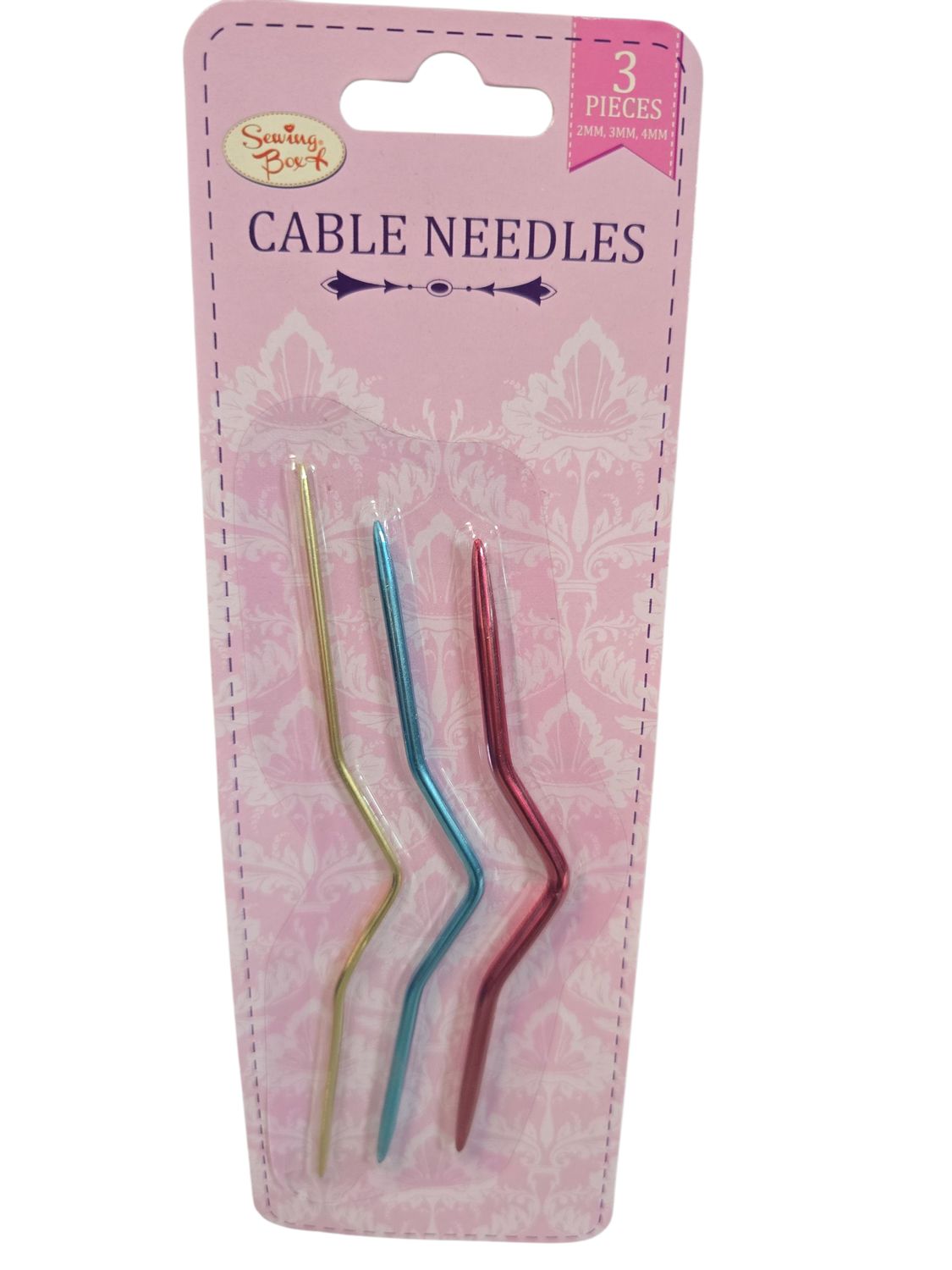 Sewing Box Cable Needles 3piece
