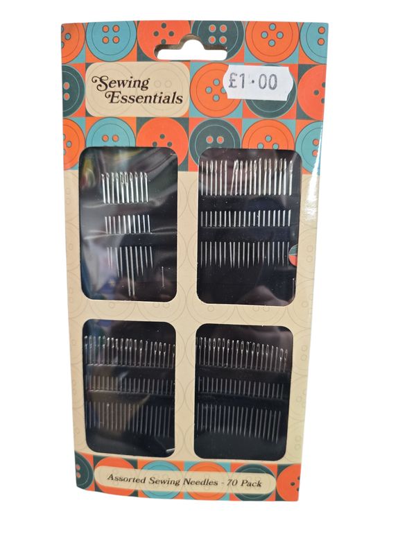Sewing Essentials Assorted Sewing Needles 70pk