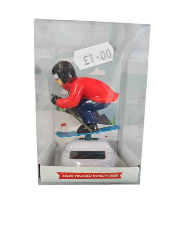 Dashboard Solar Powered Skier