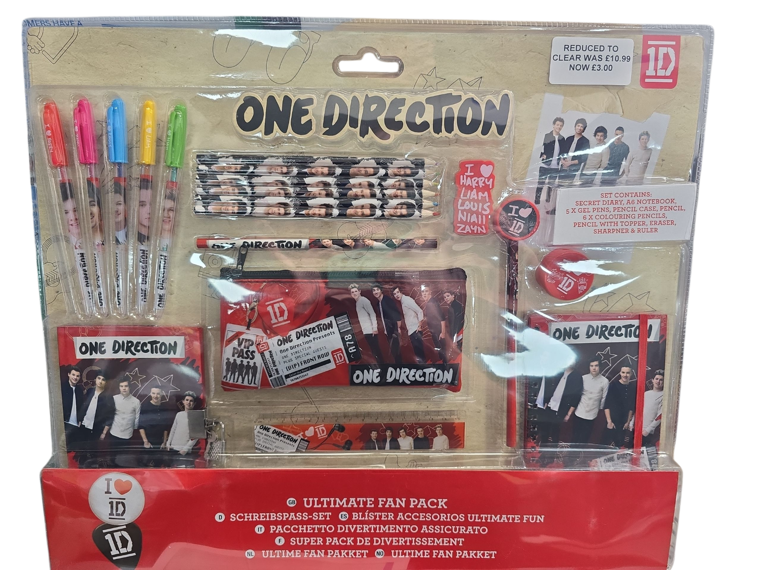One Direction Ultimate Fan Pack