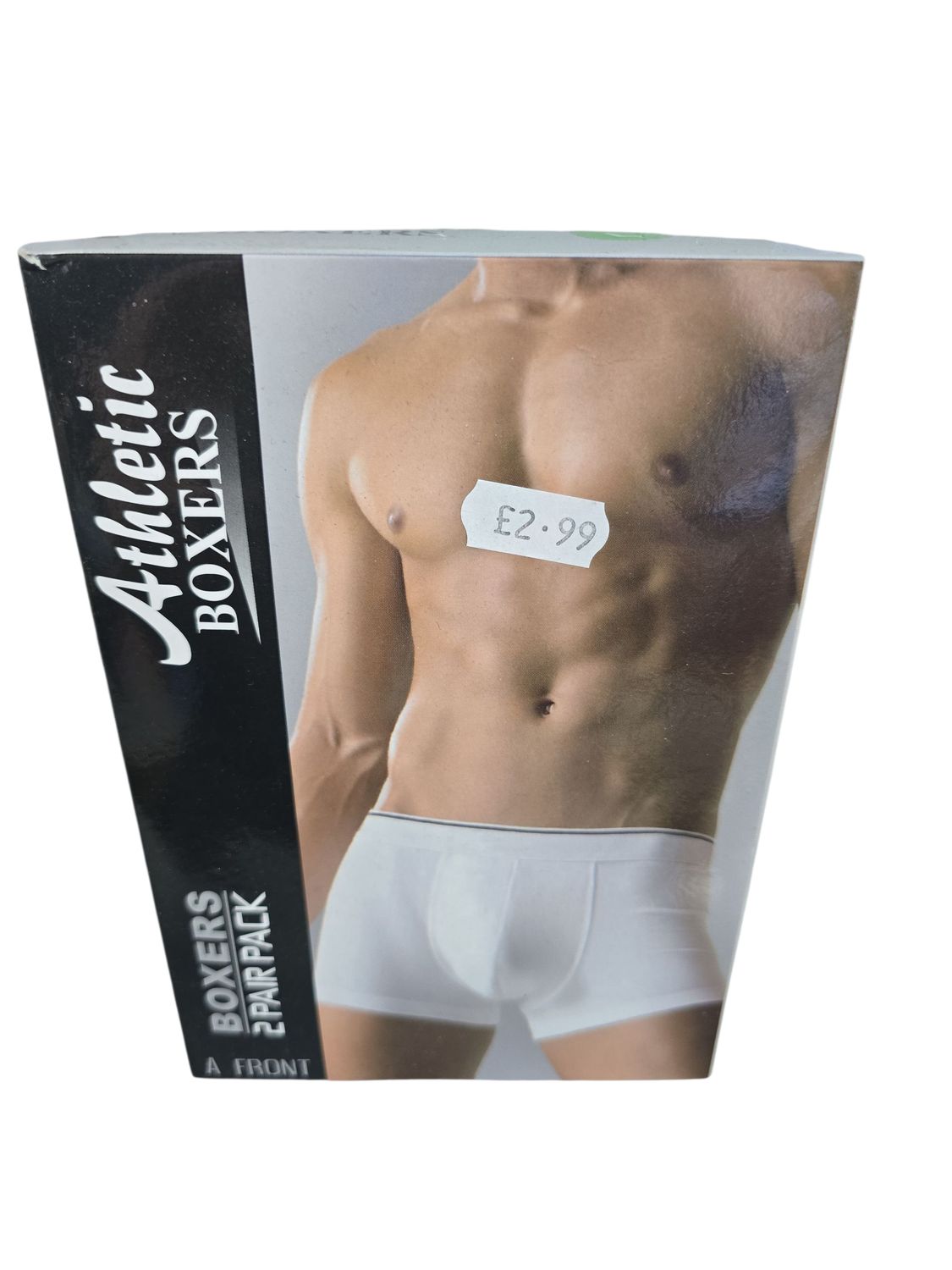 Athletic Boxers Assorted White, Black, Grey