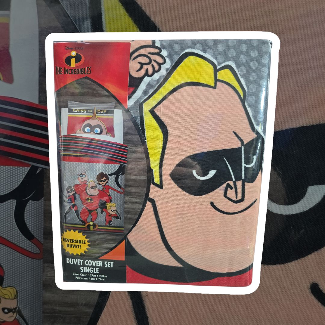 Incredibles Single Duvet Set