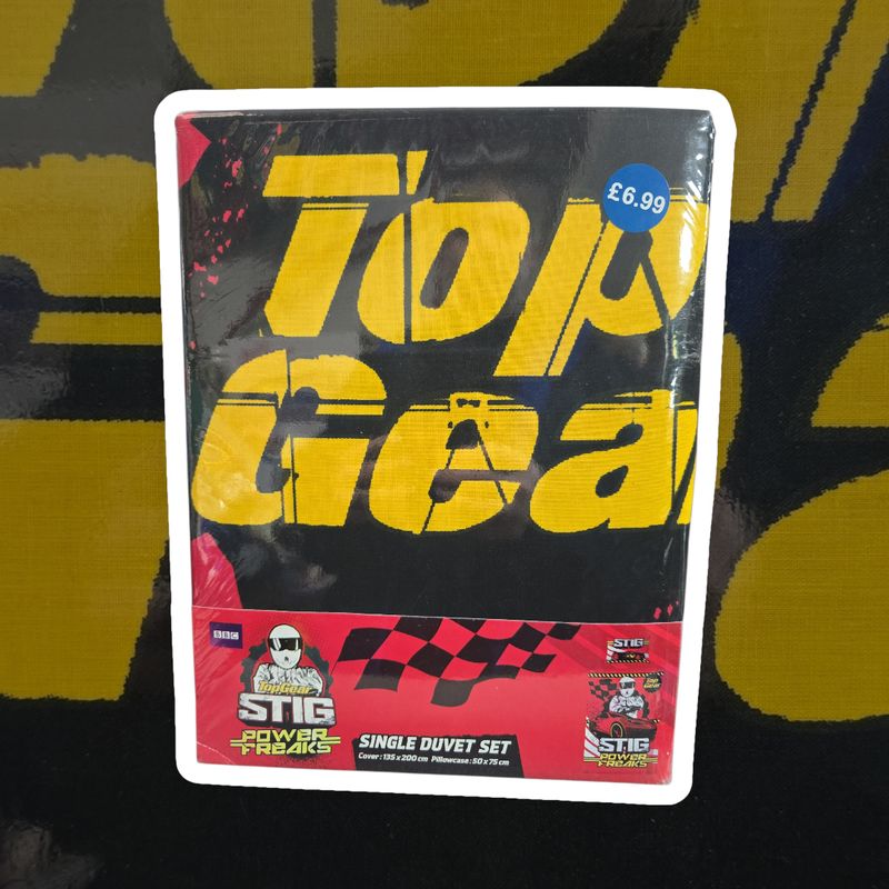 Top Gear Single Duvet Set
