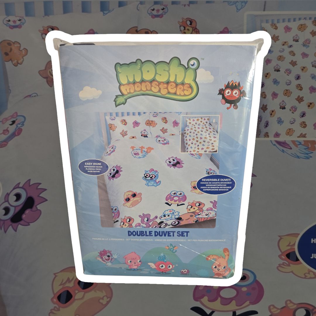 Moshi Monster Double Duvet Set